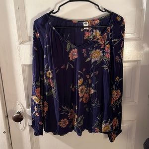 Old Navy Boho Floral Blouse